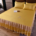 Вышивка логотипа Комплект плинтуса для двуспальной кровати домашний
